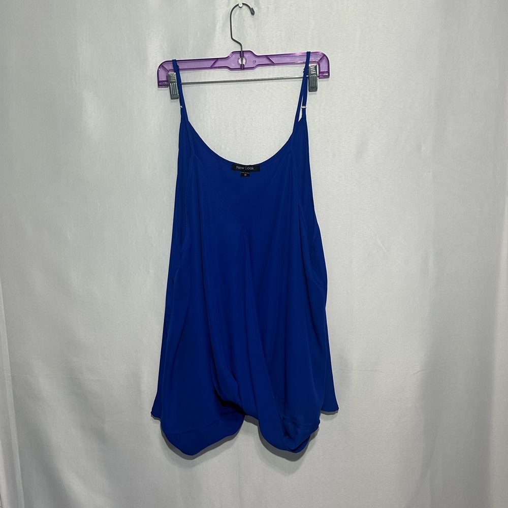 New Look Blue Tank Top Blouse Size 3X